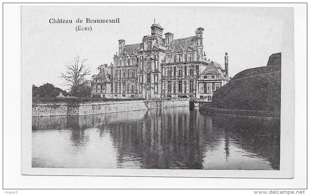 BEAUMESNIL - LE CHATEAU - FORMAT CPA NON VOYAGEE - Beaumesnil