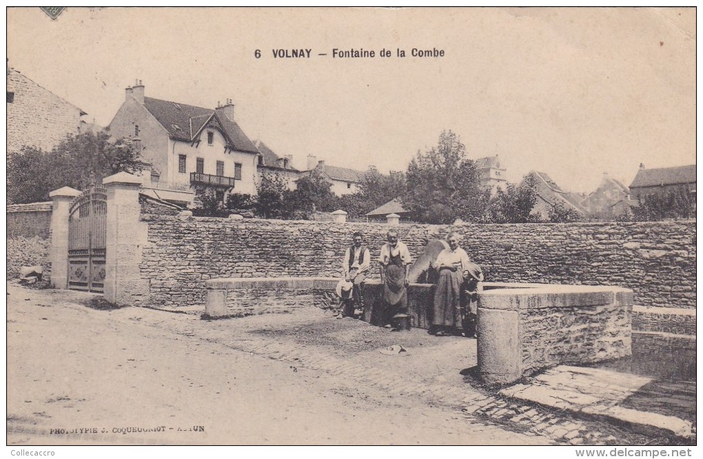 VOLNAY FONTAINE DE LA COMBE 1919 - Autres & Non Classés