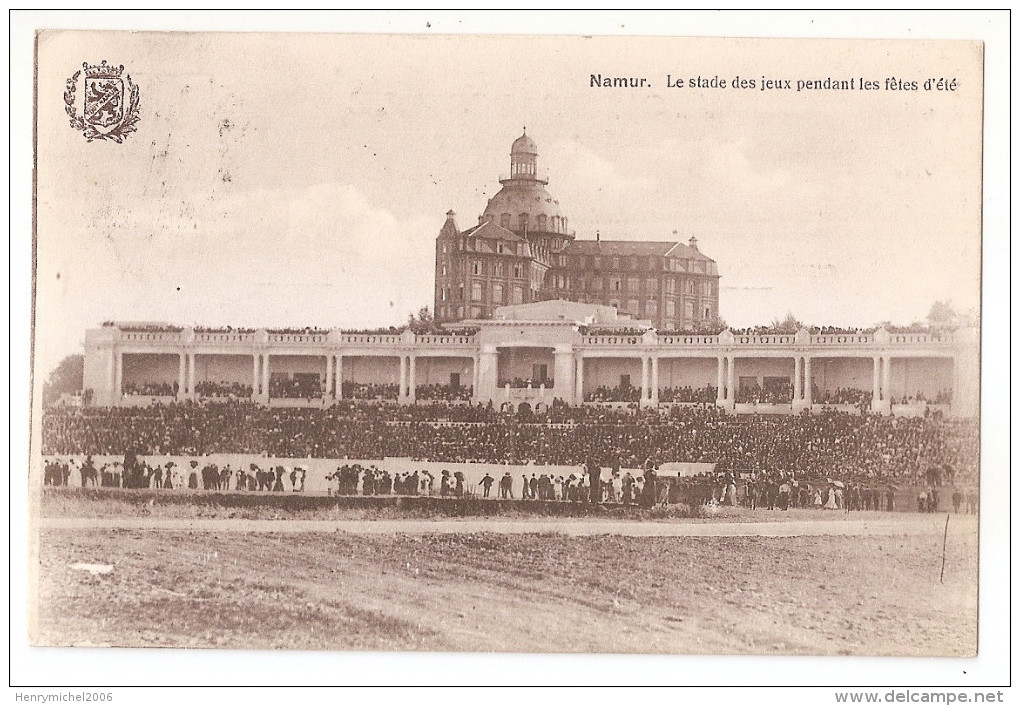 Belgique - Namur - Le Stade Des Jeux Pendant Les Fetes D'été - Namur