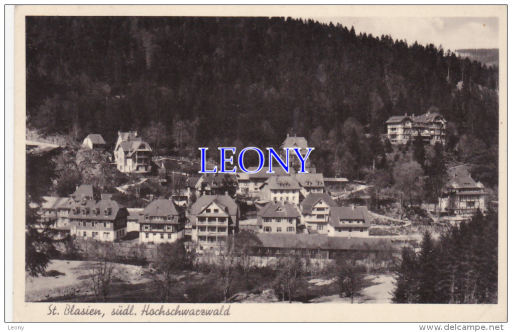 CPSM 9X14  D´ ALLEMAGNE -   ST BLASIEN - SÜDL. HOCHSCHWARZWALD - St. Blasien