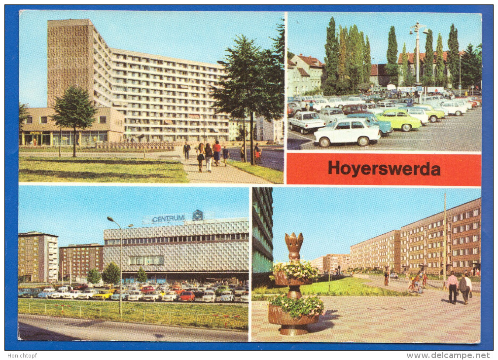 Deutschland; Hoyerswerda Wojerecy; Multibildkarte - Hoyerswerda