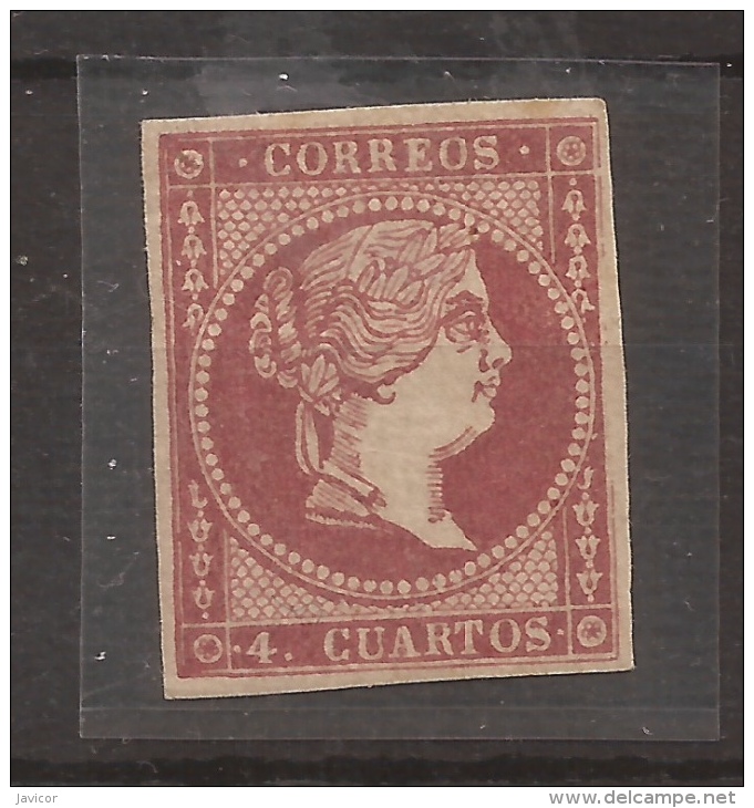 1858 Septiembre - Isabel II Edifil 48 - Unused Stamps