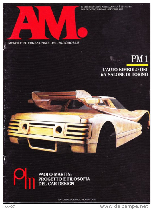 AM - PM1 - PAOLO MARTIN - 1993 - Motores