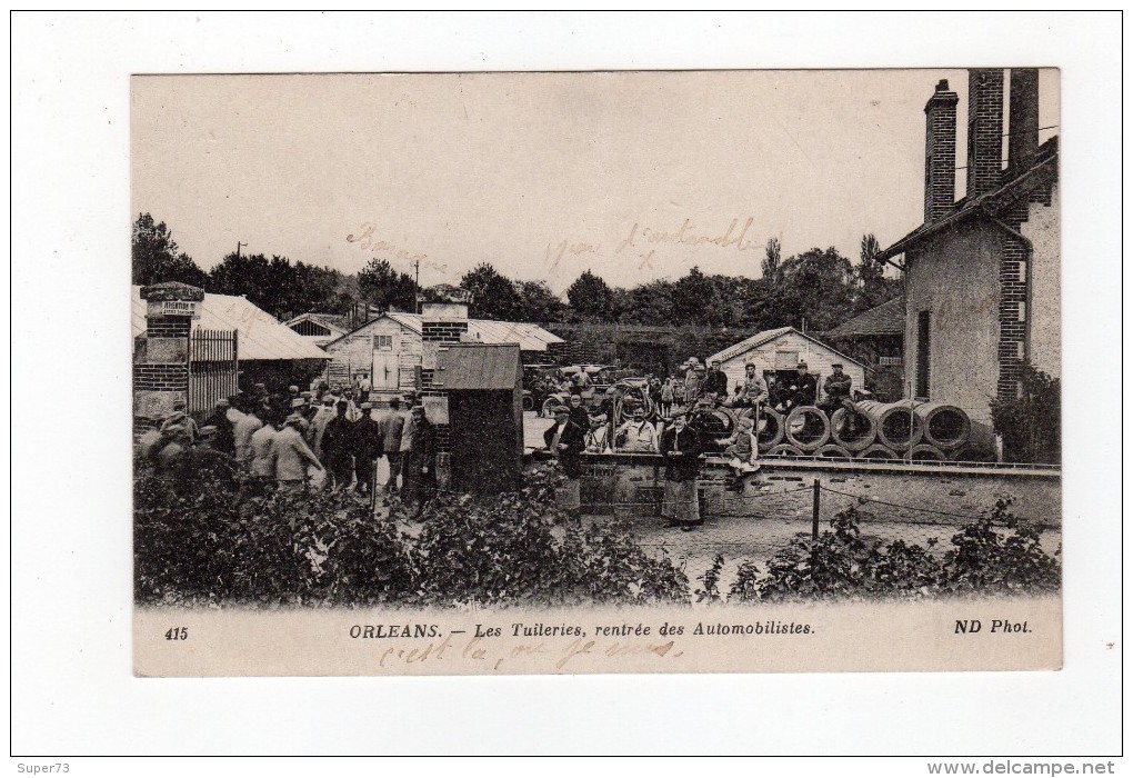 Orleans - Les Tuileries , Rentrée Des Automobiles  - 45 - - Orleans