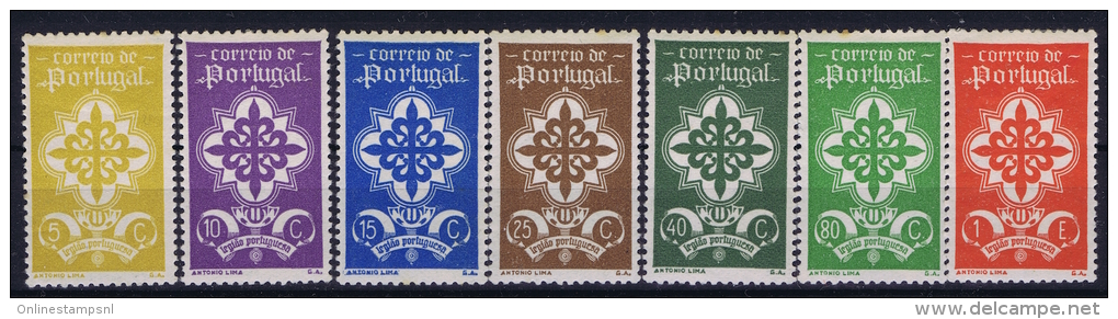 Portugal: Mi 606 - 613 MH/* Falz/ Charniere  1940 - Nuovi