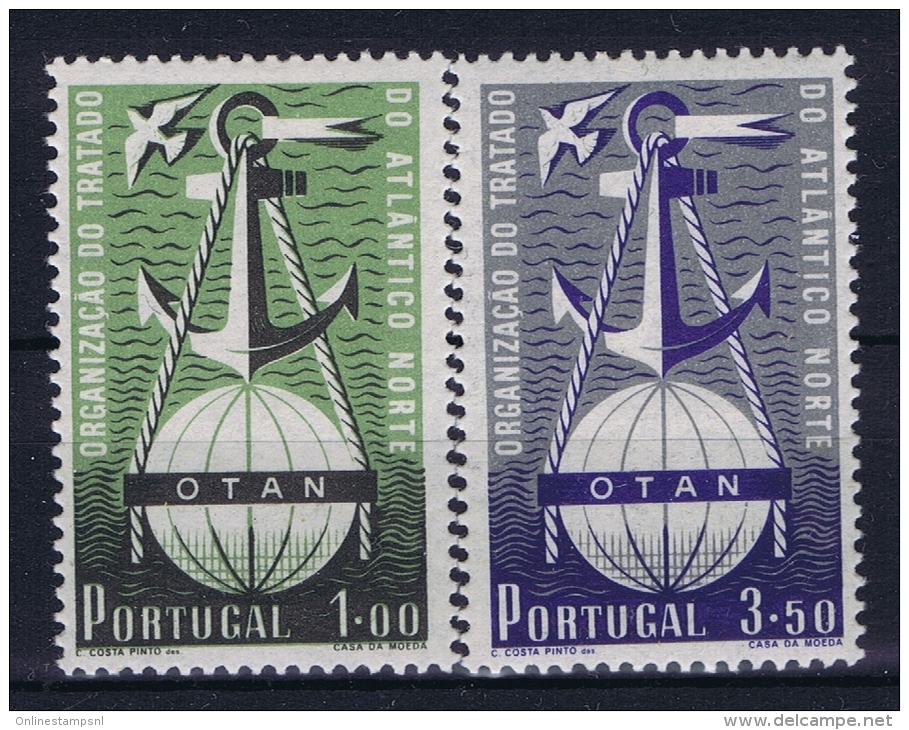 Portugal: Mi 778 - 779   E 749 - 750 MH/* Falz/ Charniere  1952 - Unused Stamps