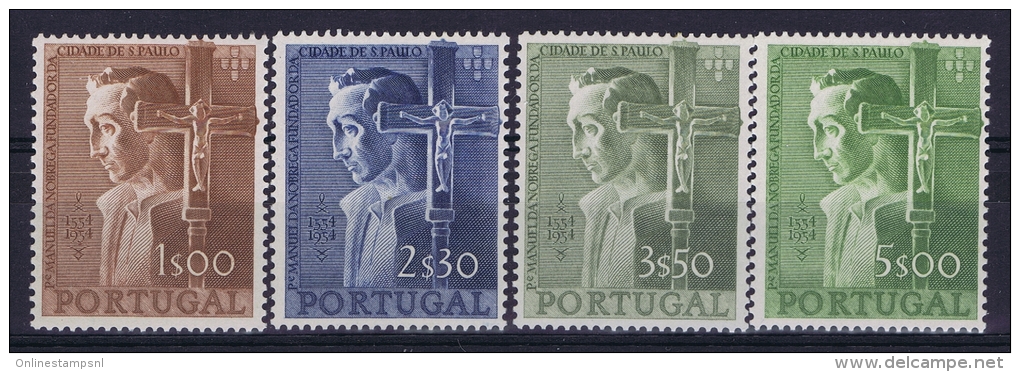 Portugal: Mi 831 - 834  E 802 - 805 MNH/**/postfrisch/neuf   1954 - Neufs