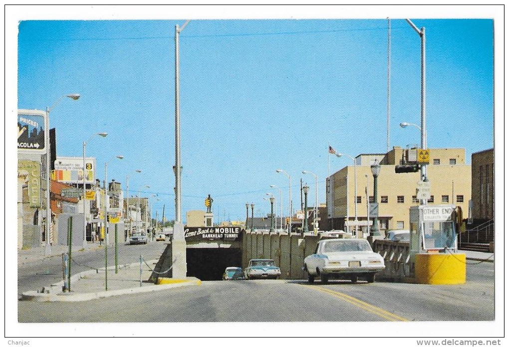 Cpsm: U.S.A. MOBILE - ALABAMA - Bankhead Tunnel (motor Cars) N° DS 223 A - Mobile