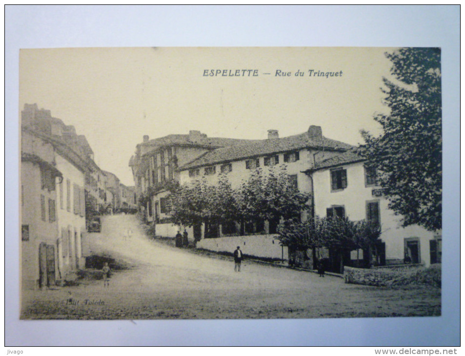 ESPELETTE  :  Rue Du  TRINQUET    - Espelette