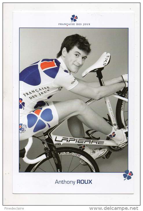 Cyclisme - Française Des Jeux - Anthony Roux - Cyclisme