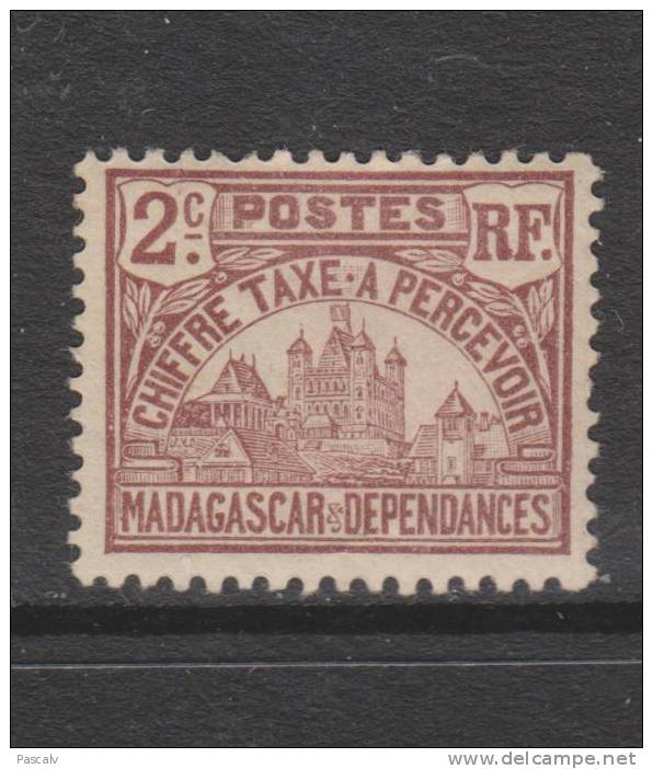 Yvert Taxe 8 (*) Neuf Sans Gomme - Postage Due