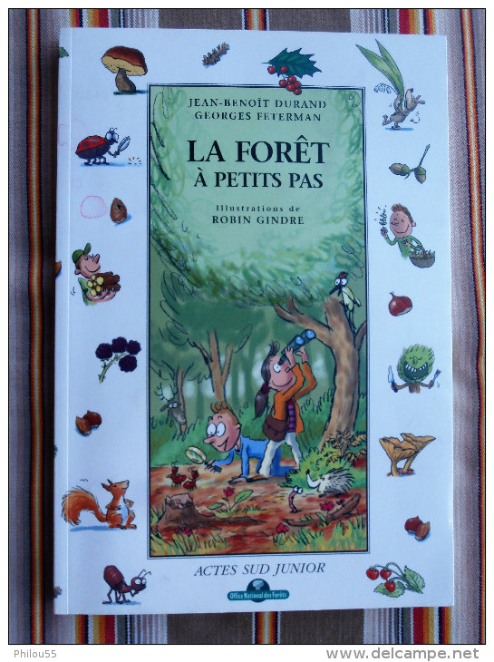 LA FORET A PETITS PAS   Durand Feterman Illustrations De R. Gindre   Acte Sud Junior    Office National Des Foerts - Autres & Non Classés