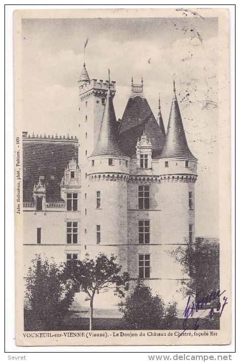 VOUNEUIL Sur VIENNE  - Le Donjon Du Château De Chistré. - Vouneuil Sur Vienne