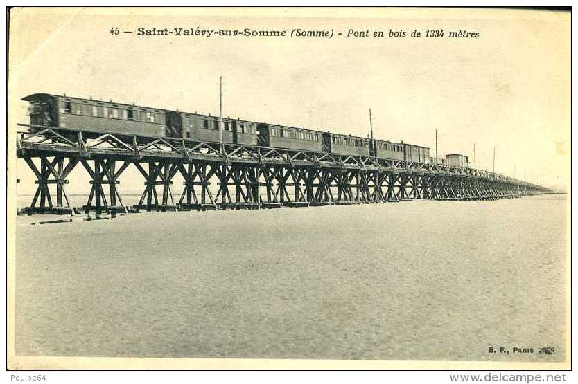 CPA - Noyelles Sur Mer (80) - Pont Ferroviaire - Ouvrages D'Art