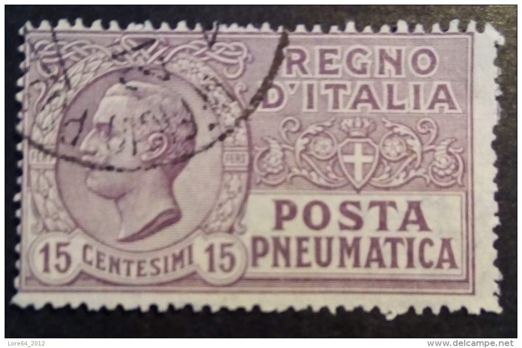 ITALIA 1913 - N° Catalogo Unificato PN2 - Poste Pneumatique