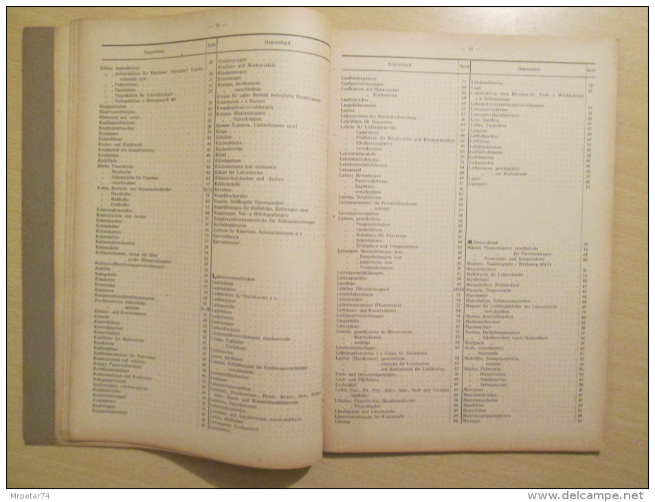 WWII German Third Reich Railway Equipment Directory Book 1942