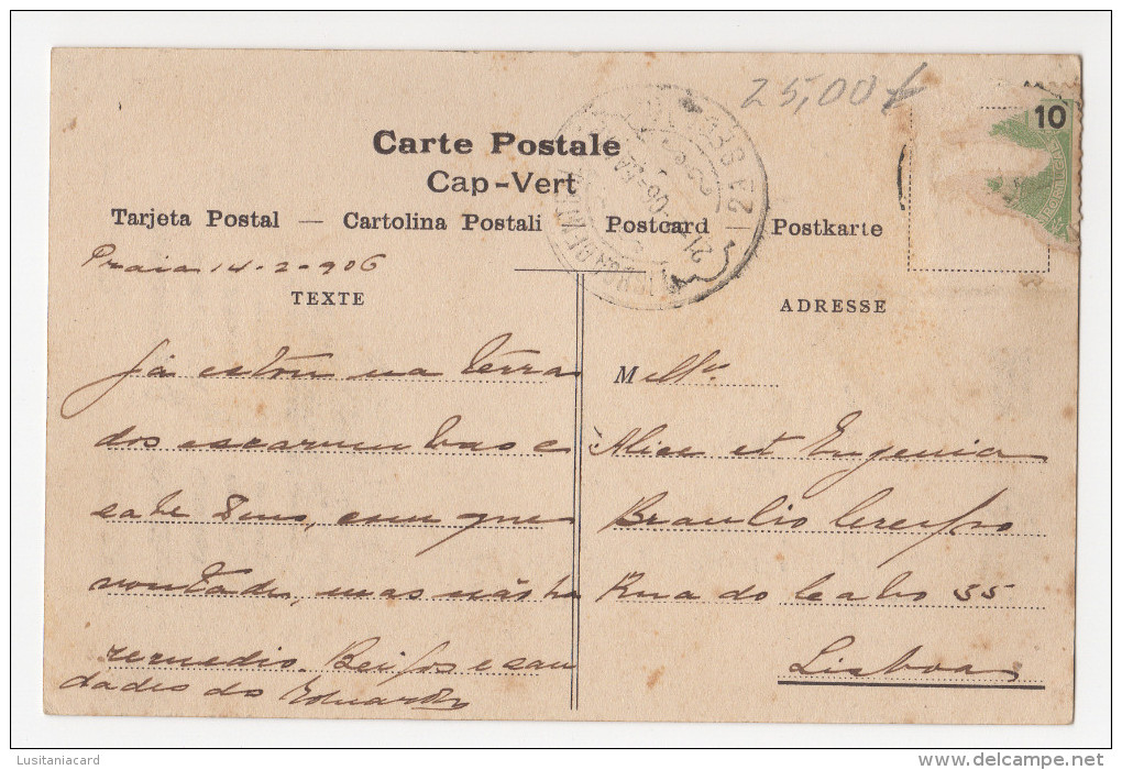 SANTIAGO - COSTUMES - Batuque Indigena    Carte Postale - Cape Verde
