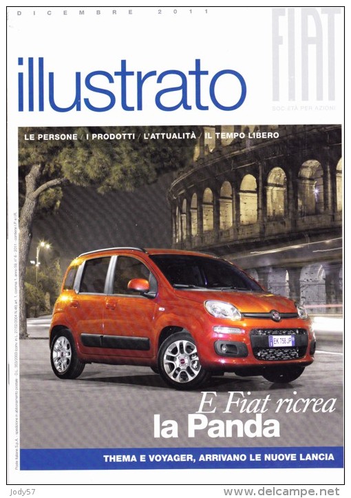 ILLUSTRATO FIAT - N.6 - 2011 - PANDA - Motoren