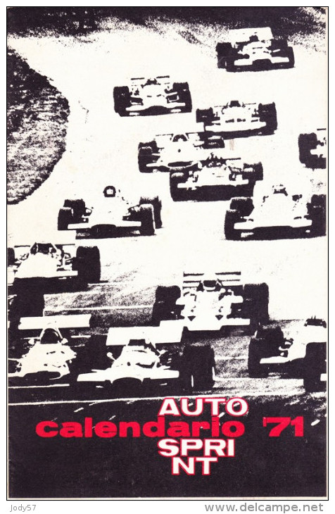 AUTOSPRINT - CALENDARIO CORSE '71 - Motoren