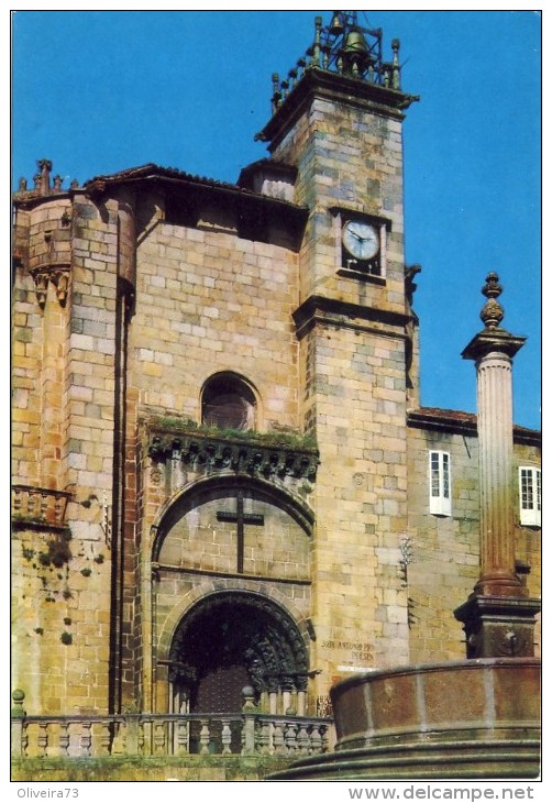 ORENSE, Entrada Sur De La Catedral, 2 Scans - Orense