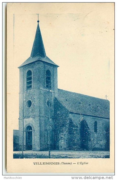 DEP 89 VILLEBOUGIS EGLISE - Villebougis