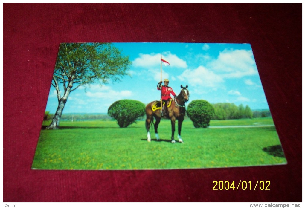 M 355 ° CANADA   AVEC PHILATELIE  ° THE ROYALE CANADIAN MOUNTED POLICE - Cartes Modernes