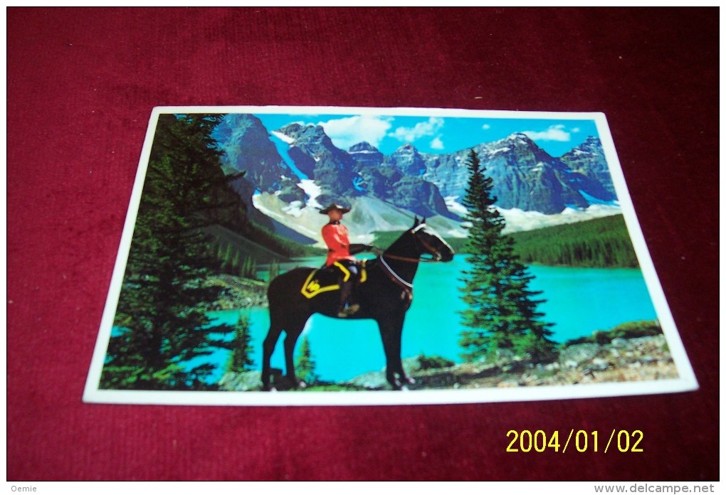 M 355 ° CANADA   AVEC PHILATELIE  ° THE ROYALE CANADIAN MOUNTED POLICE - Cartes Modernes