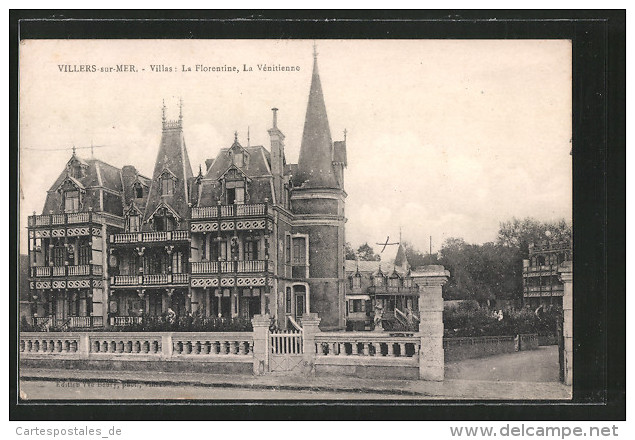 CPA Villers-sur-Mer, Villa La Florentine, La Vénitienne - Villers Sur Mer