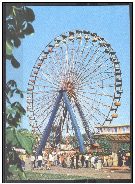 60-716 // BERLIN - HAUPTSTADT Der DDR   KULTURPARK - RIESENRAD  1980 - Porte De Brandebourg