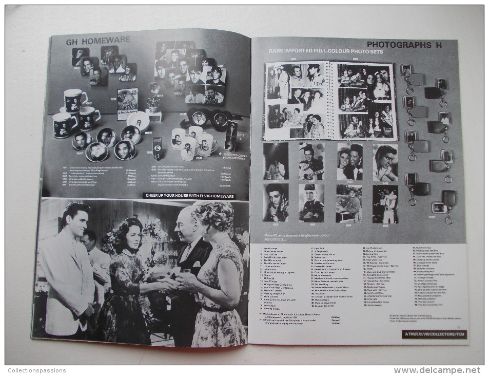 - ELVISLY YOURS - Magazine du club Elvis Presley à Londres. Edition limitée 1981 -