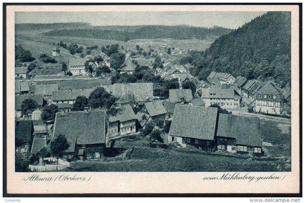 1771 - Ohne Porto - Alte Ansichtskarte - Altenau Gel  - Uppenborn TOP - Altenau