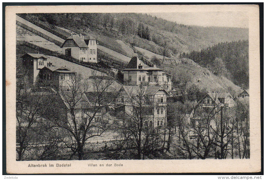 1779 - Ohne Porto - Alte Ansichtskarte - Altenbrak Im Bodetal Villa - N. Gel. - Greve - Altenbrak