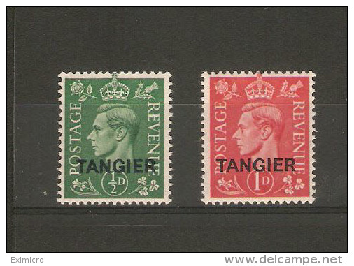 MOROCCO AGENCIES (TANGIER) 1944 PALE COLOURS SET SG 248/250 VERY LIGHTLY MOUNTED MINT Cat £24 - Oficinas En  Marruecos / Tanger : (...-1958