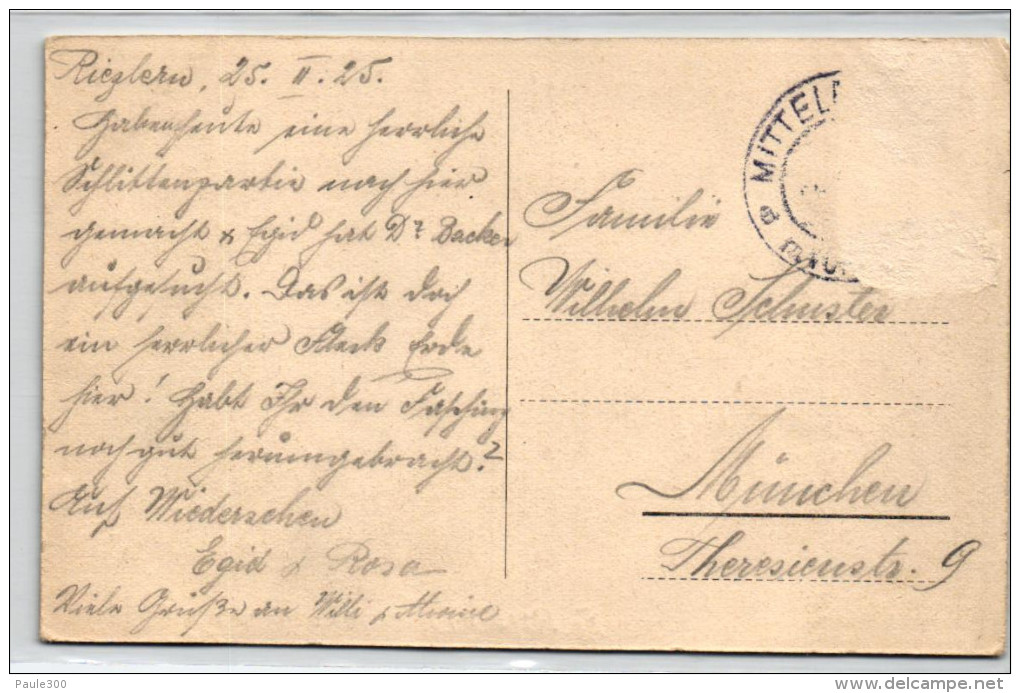 Mittelberg Mit Schafalpen - 1925 - Mittelberg