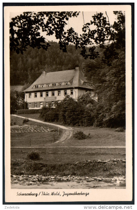 1789 - Ohne Porto - Alte Foto Ansichtskarte - Schwarzburg Jugendherberge - N. Gel - Brand TOP - Saalfeld