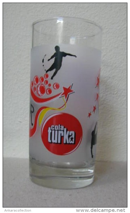 AC - COLA TURKA - ESKISEHIR SPORTS FOOTBALL SOCCER GLASS FROM TURKEY - Verres