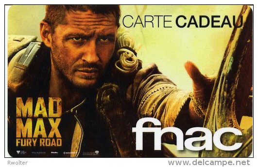 @+ Carte Cadeau - Gift Card : FNAC - Film Mad Max - Cadeaubonnen En Spaarkaarten