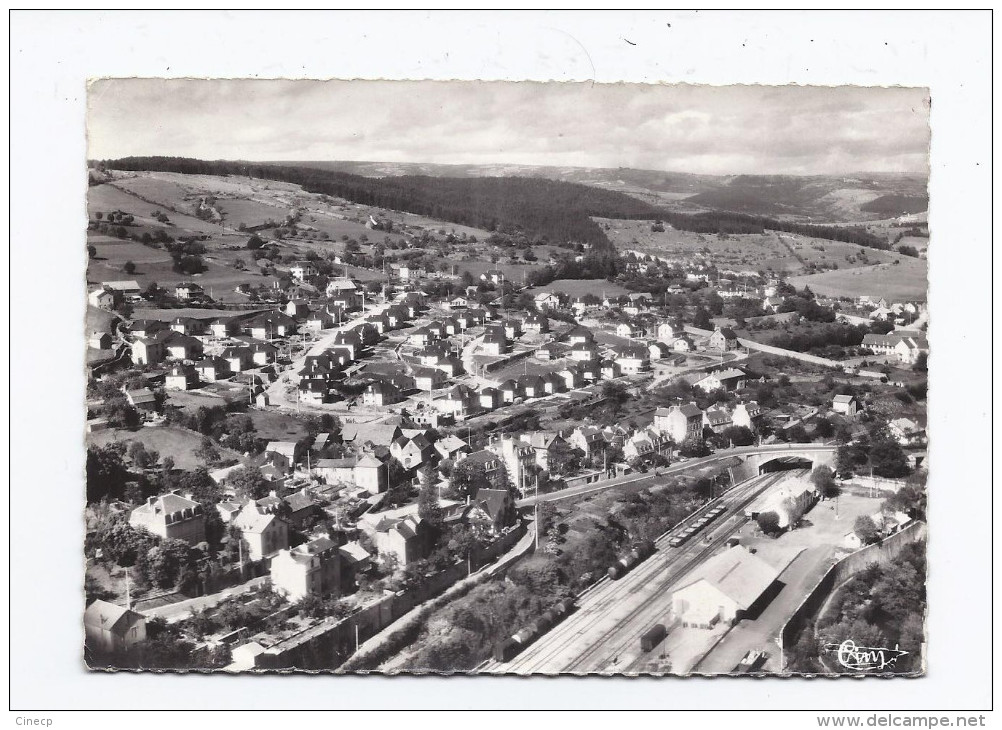 CPSM 48 - MENDE - Le Quartier Chaldecoste - Vue Aérienne - TB PLAN Avec Détails Du Quartier + Vue GARE WAGONS - Mende