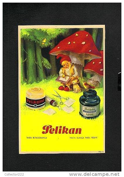 Buvard PELIKAN Num.1921 R. Encre, Gnomes (Ref. 36787) - E