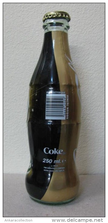 AC - COLA COLA - SHRINK WRAPPED EMPTY GLASS BOTTLE 250 Ml # 5 FROM TURKEY - Bottiglie