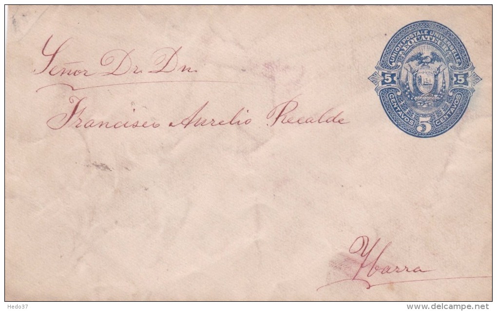 Equateur - Lettre - Equateur