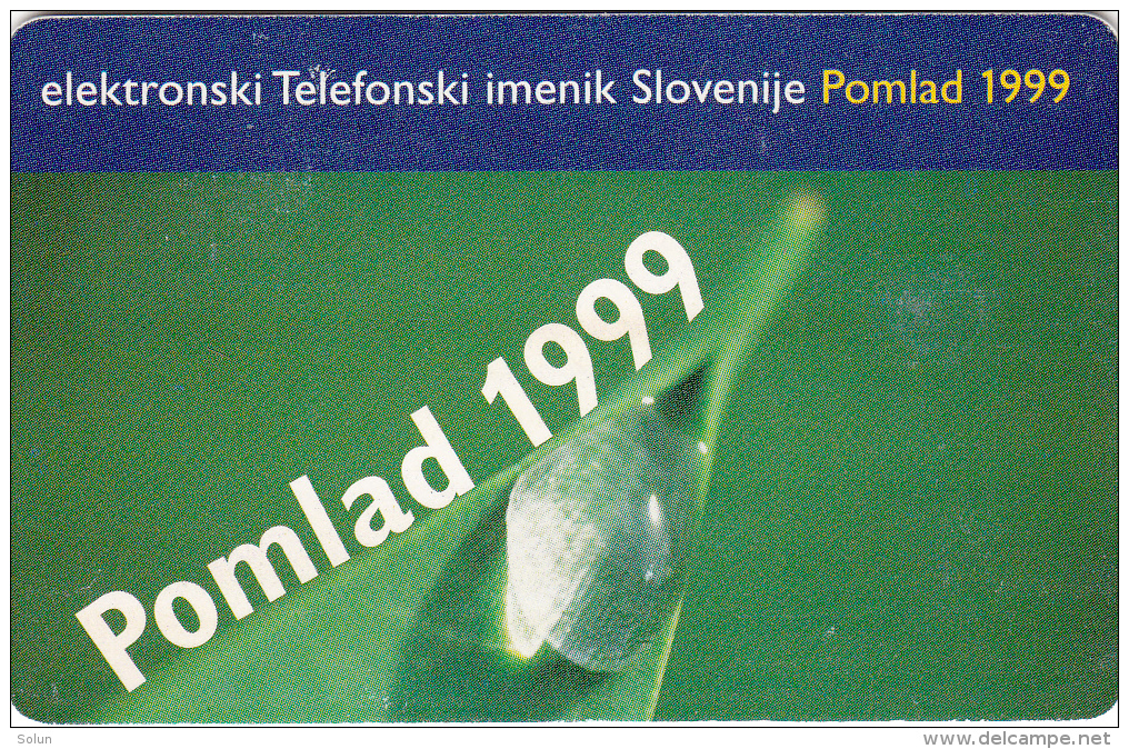 SLOVENIA SLOVENIJA   PHONECARD 1999 ETIS POMLAD TELEPHONE DIRECTORY SPRING 1999  TELEKOM CAT.NO. 211 - Slovenia