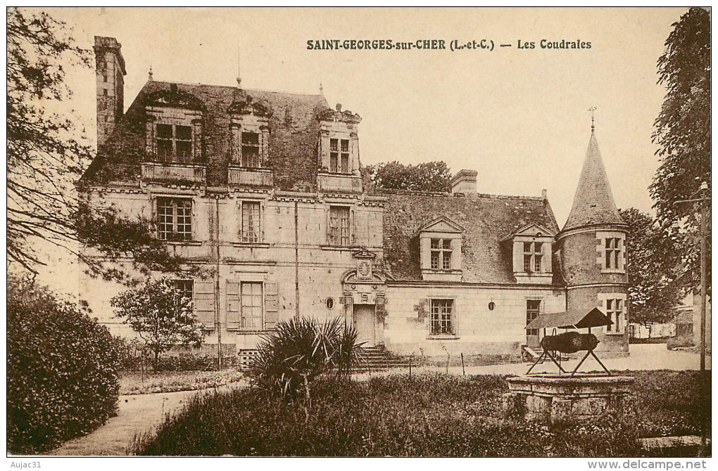 Dép 41 - Chateaux - St Georges Sur Cher - Saint Georges Sur Cher - Les Coudraies - Château - état - Autres & Non Classés