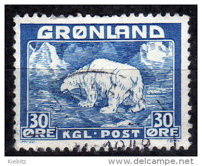 GRÖNLAND 1938 - MiNr: 6  Used - Usados