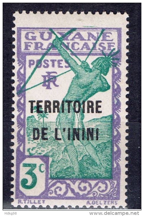 F+ Inini 1938 Mi 23 Mnh Bogenschütze - Unused Stamps