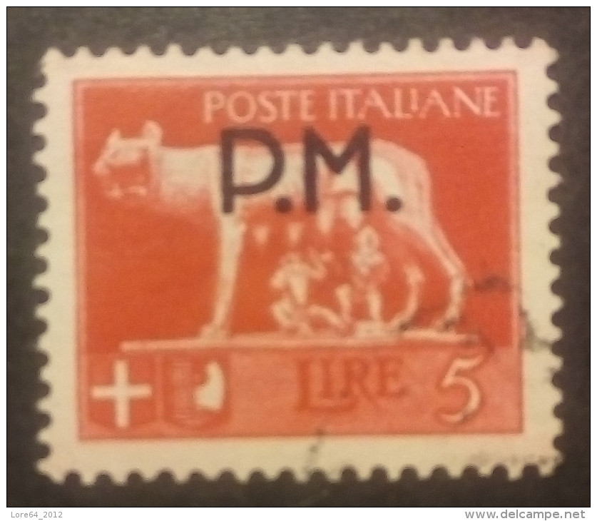 ITALIA 1943 - N° Catalogo Unificato 12 - Posta Militare (PM)