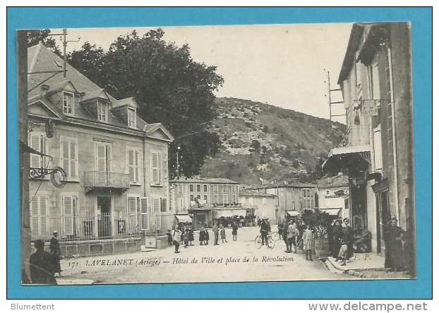 CPA 171 - Hôtel De Ville Et Place De La Révolution LAVELANET 09 - Foix