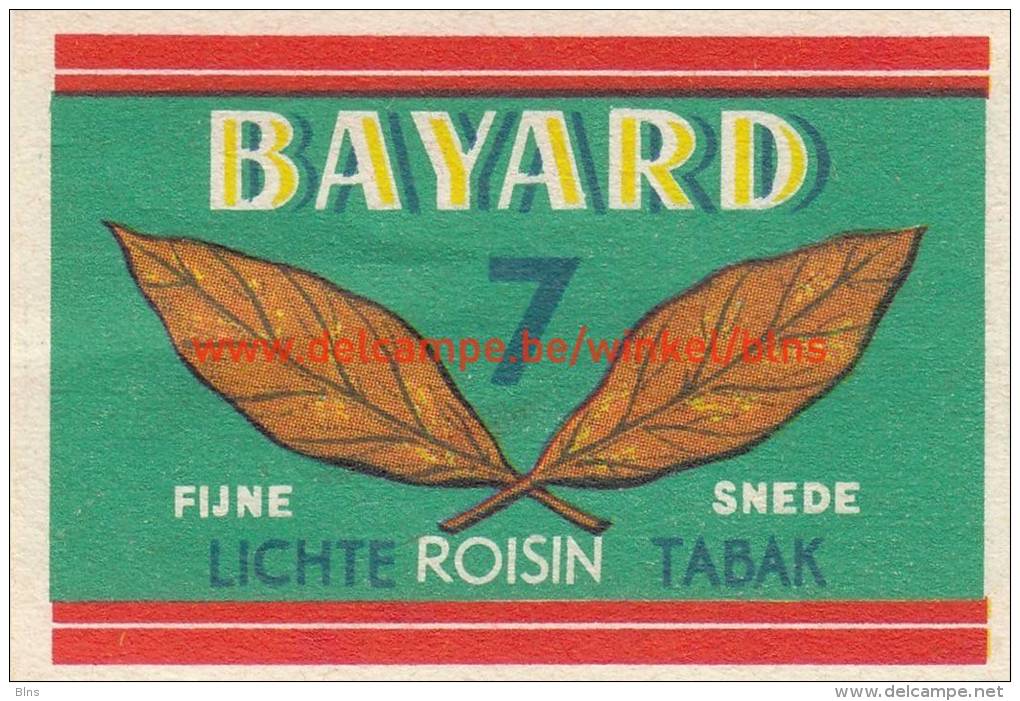 Bayard Tabak Tabac - Boites D'allumettes - Etiquettes