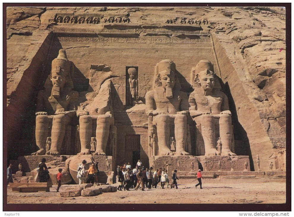 CPM Neuve Animée Egypte The Temple Of Abu Sembel - Abu Simbel Temples