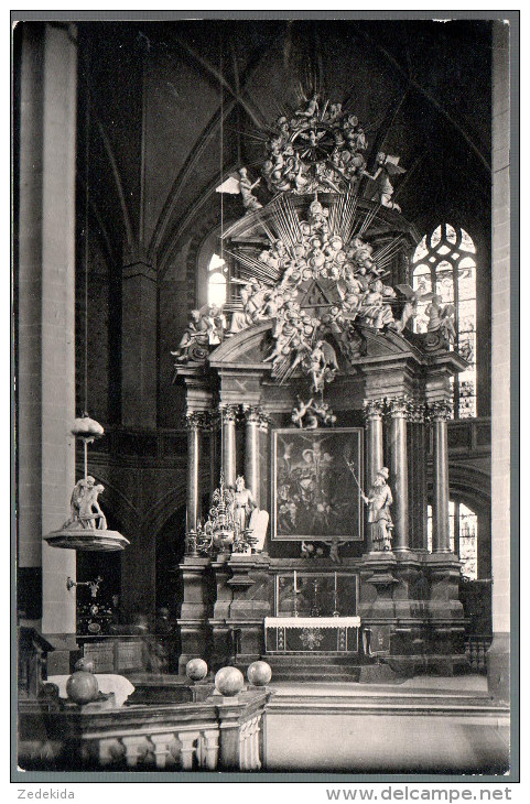 1823 - Ohne Porto - Alte Foto Ansichtskarte - Schneeberg Altar Kirche St Wolfgangkirche N. Gel Kallmer - Schneeberg